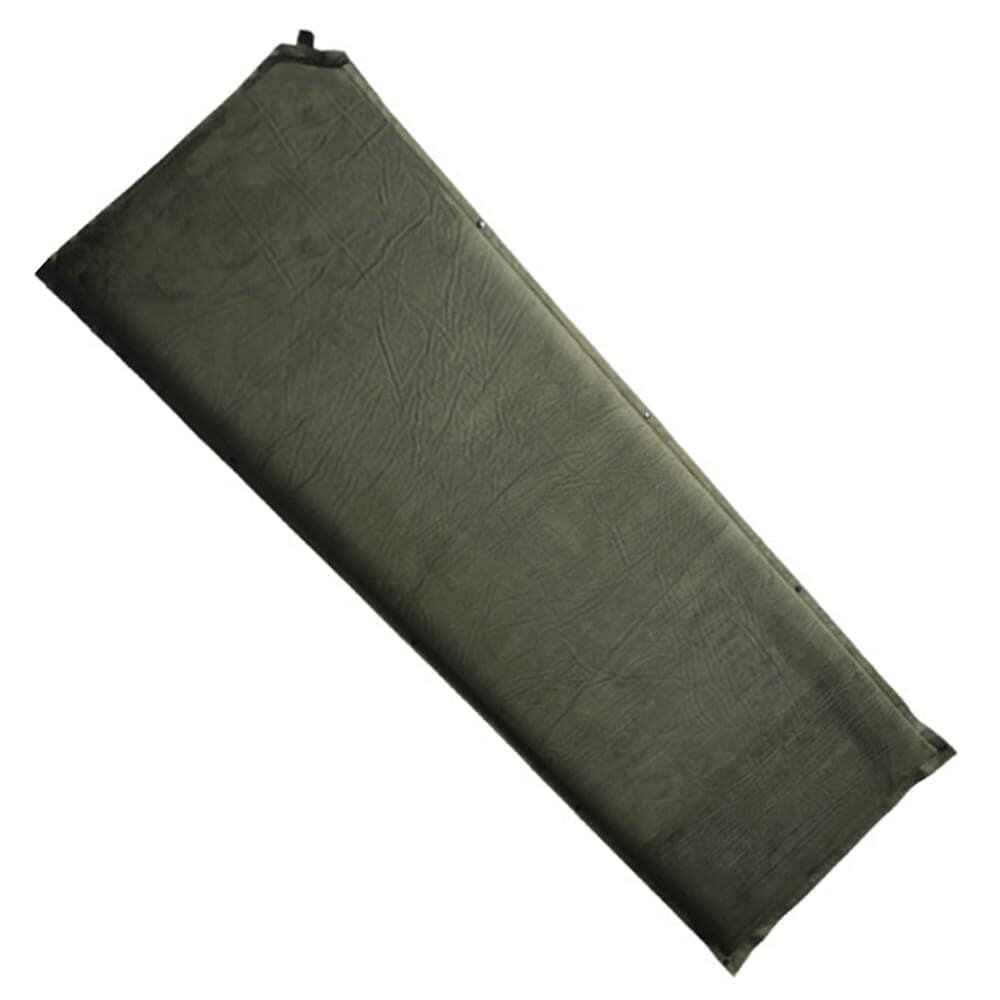 インフレーターマット 自動膨張式 クッション 連結可能 [ グリーン ] シュラフ 寝袋 スリーピングバッ..