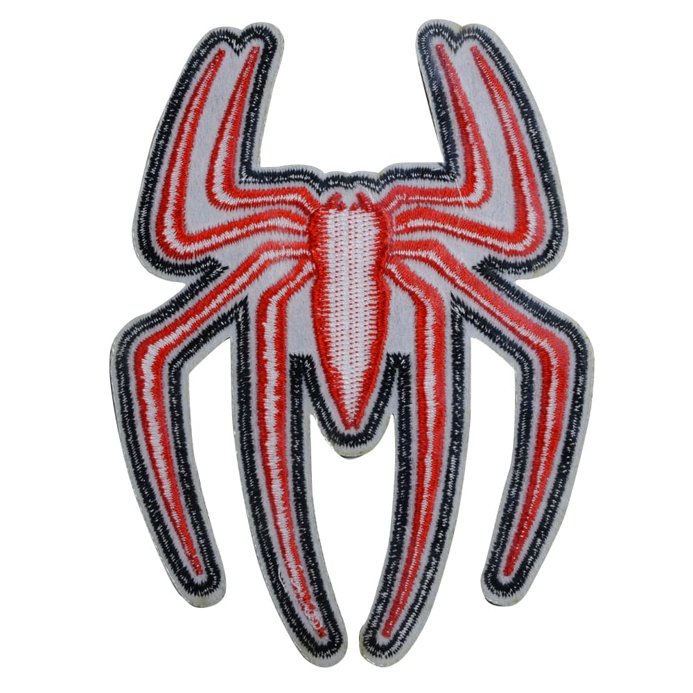 ミリタリーショップ レプマートのIvamis Trading パッチ Red Spider アイロンシート付き ツイル生地 P6804 バイカーワッペン バイク用ワッペン バイク用パッチ バイカーパッチ アップリケ スリーブバッジ ミリタリーワッペン ミリタリーパッチ バイク乗り ライダー バイカー モーターサイクリスト｜アングル2