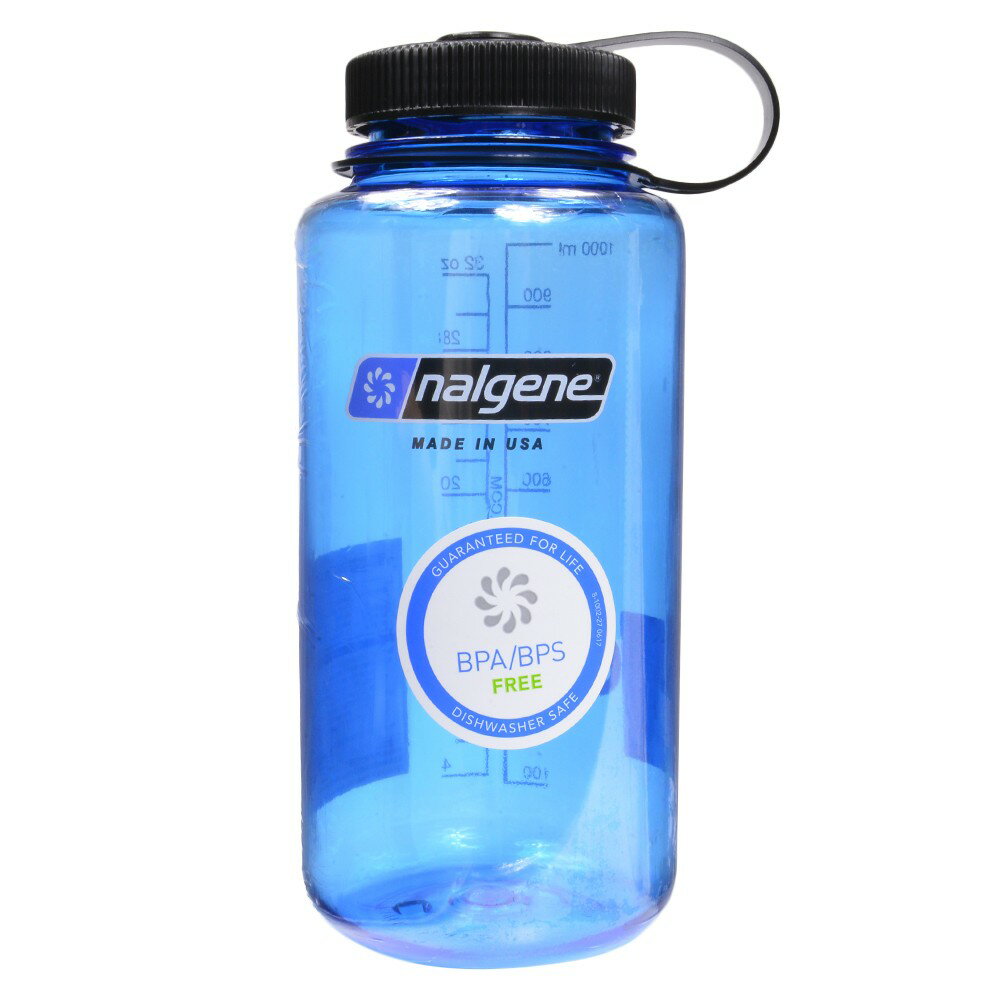 Nalgene - NALGENE ナルゲンボトル Tritan 広口 1.0L [ ブルー ] キャンティーン 水筒 トライタン 1L 1リットル ウォーターボトル マグボトル