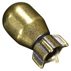真鍮ビーズ 爆弾 ナイフストラップ用 パーツ アクセサリー ミサイル 魚雷 ブラス 黄銅 ハンドメイド レザークラフト DIY 数珠玉 南京玉
