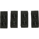 5.11タクティカル ベルトキーパー スナップボタン式 4本セット 56328 5.11Tactical 511 ベルト留め ベルトキープ サバゲー装備 ミリタ...