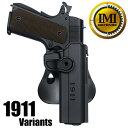 IMI Defense ホルスター M1911用 M45 CQP/DOC対応可 Lv.2 ブラック IMIディフェンス IMI-Z1030 イスラエル製 コルト ガバメント Colt Springfield Armory スプリングフィールド Kimber キンバー ミリガバ Government 東京マルイ Carbon8 カーボネイト パドルホルスター