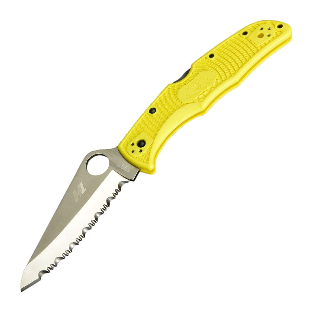 Spyderco 折りたたみナイフ PACIFIC SALT 2 波刃 スパイダルコ…