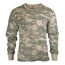 Rothco Tシャツ 長袖 デジタルカモ 6385 Lサイズ ロングTシャツ ロンT 長そでミリタリーシャツ ACU DIGITAL CAMO 長袖シャツ アーミーシャツ アサルトシャツ TDUシャツ カモフラージュ 迷彩 長袖Tシャツ 軍服 戦闘服 BDU