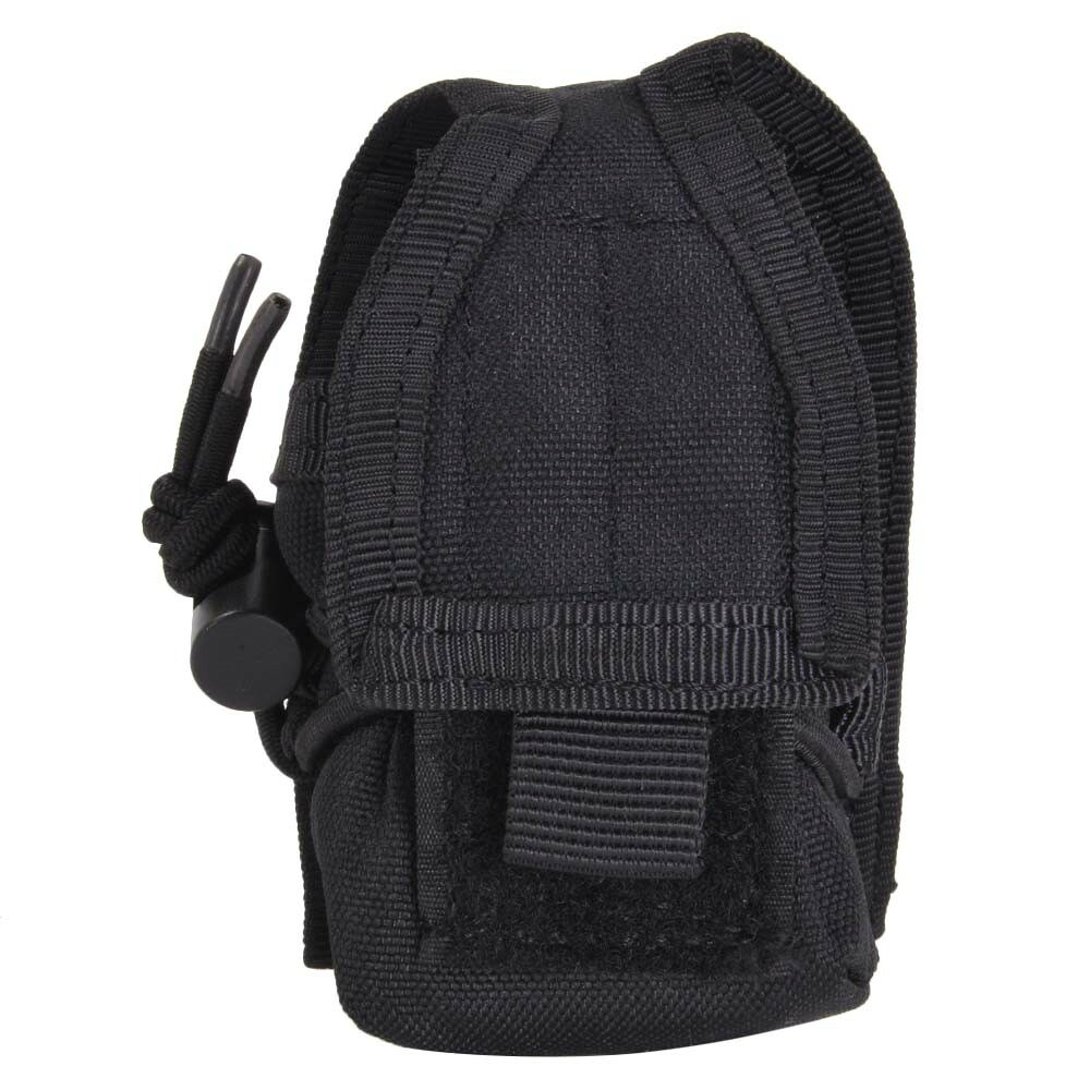 ミリタリーショップ レプマートのコンドル HHR 小型ラジオポーチ MA56 MOLLE対応 [ ブラック ] CONDOR POUCH 通信機 無線 ミリタリーポーチ 軍用ポーチ 無線ポーチ 無線機ポーチ レディオポーチ トランシーバーポーチ 無線ケース 無線ホルダー 無線機ホルダー｜アングル2