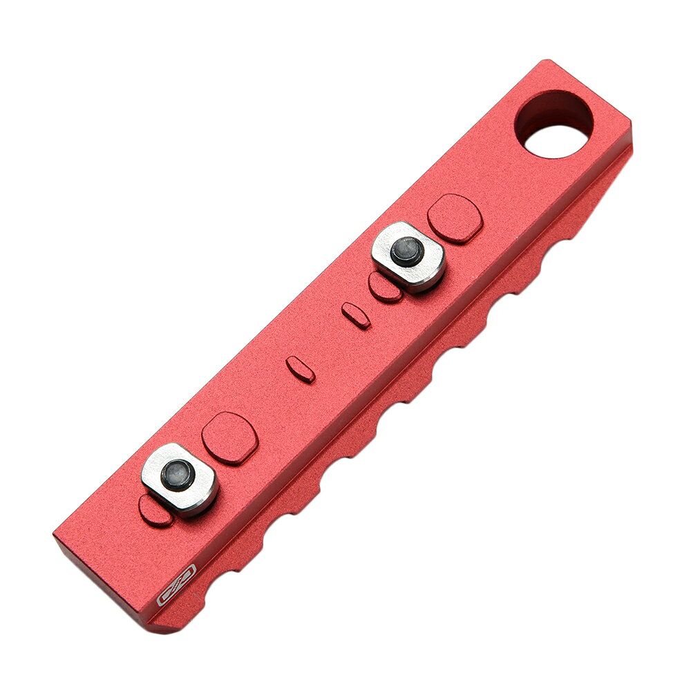 STRIKE INDUSTRIES マウントレール M-LOK/KeyMod両用 7スロット [ レッド ] ストラ...