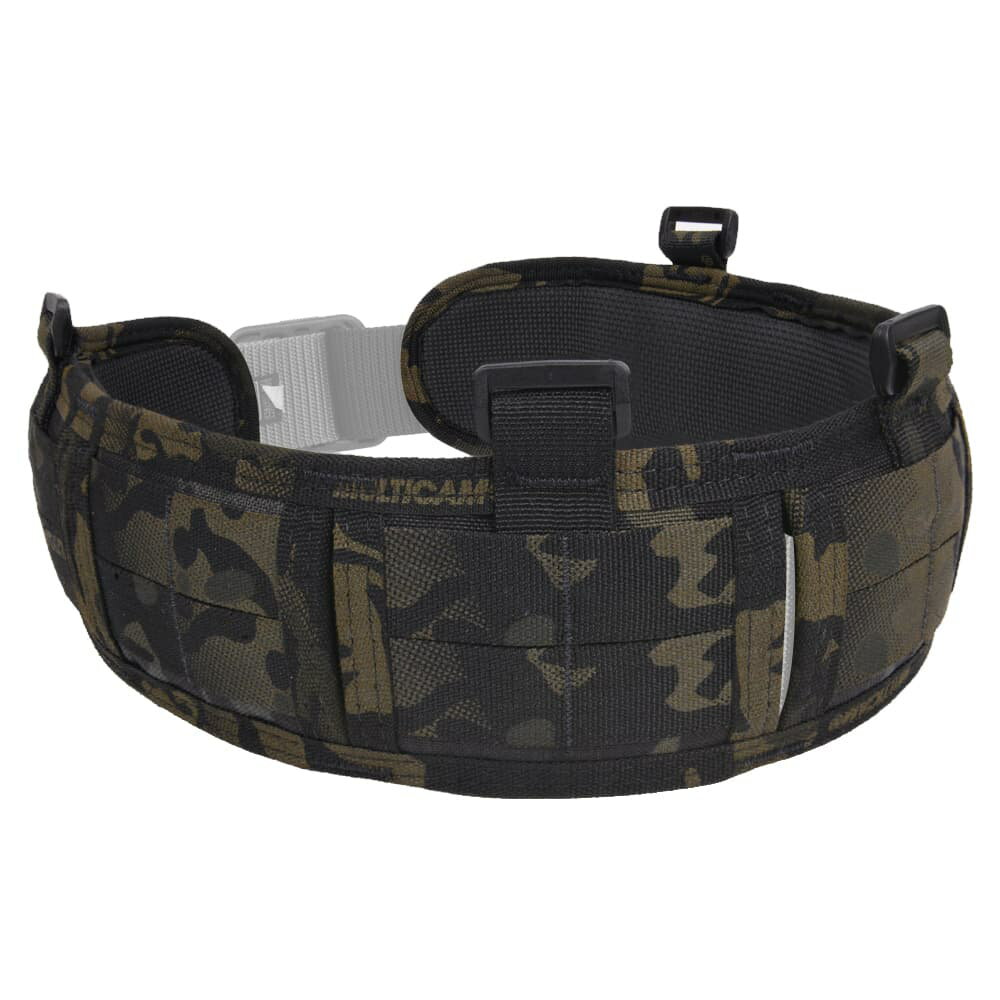 HSGI 軽量パッド腰周りの動きを妨げないスリムモデルのベルトパッド実戦的なタクティカルギアを数多く開発する「High Speed Gear」のベルトパッド「スリムグリップ」です。ベルトパッドに設けられたPALSウェビングに各種MOLLE装...