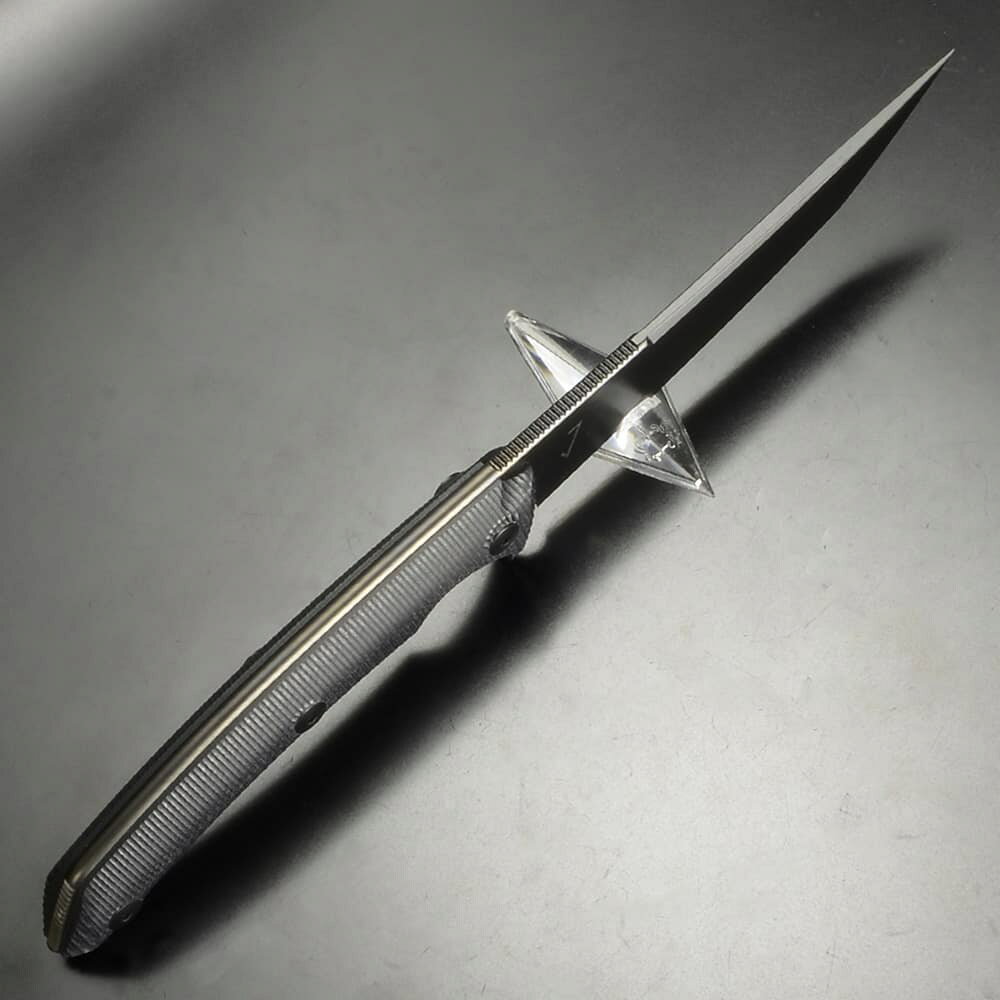 ミリタリーショップ レプマートのBASTINELLI KNIVES アウトドアナイフ PY フィクスドブレード 黒刃 BAS207 バスティネリ 刃物 キャンプナイフ 渓流ナイフ 固定刃 カランビットスタイルナイフ 護身用ナイフ ユーティリティナイフ Kydexシース付き イタリア製高品質ナイフ ミリタリー アウトドア サバイバル｜アングル3