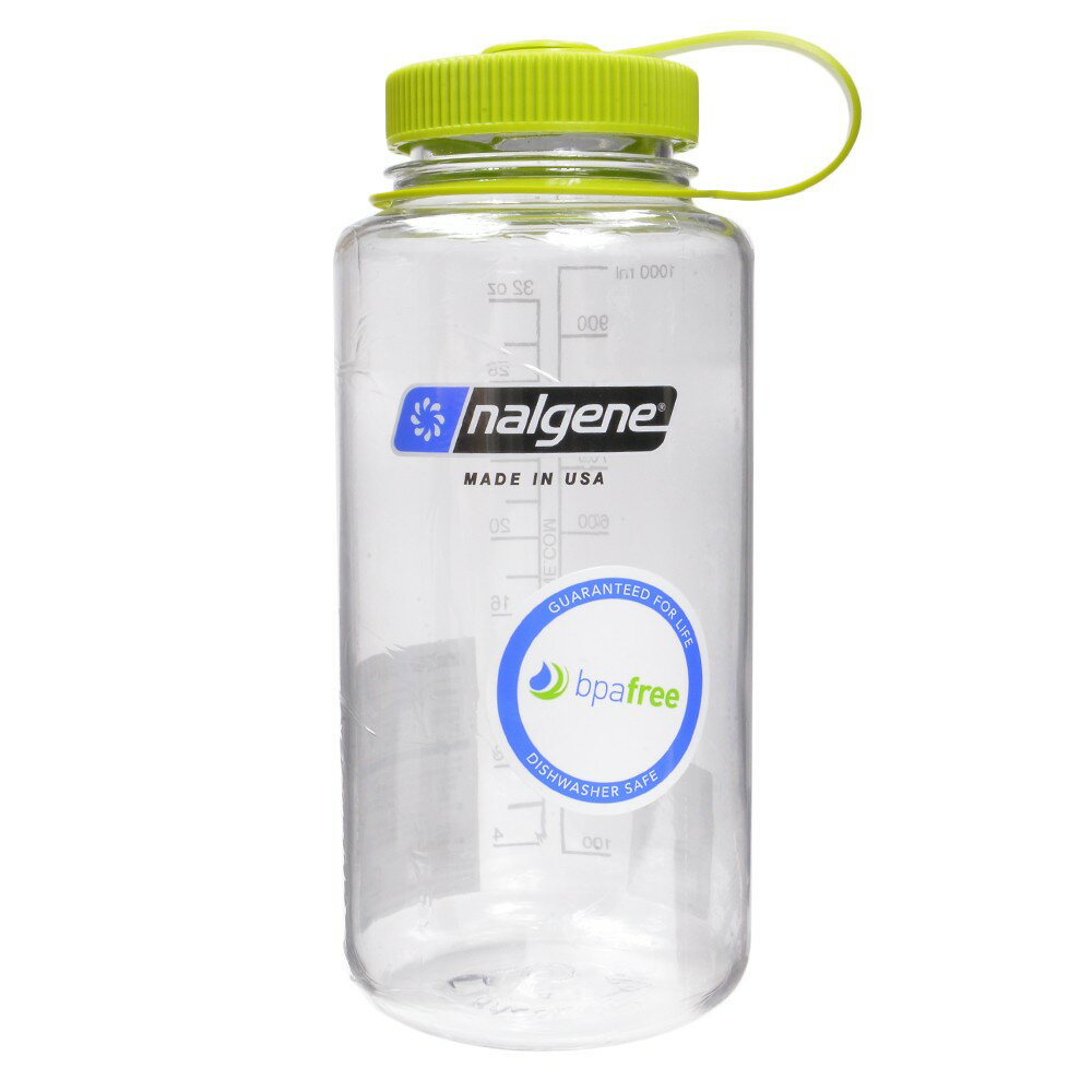 NALGENE ナルゲンボトル Tritan 広口 1.0L クリア キャンティーン 水筒 トライタン 1L 1リットル ウォーターボトル マグボトル