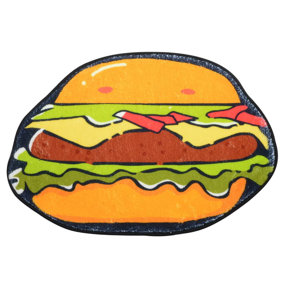 フロアマット HAMBURGER アメリカン雑貨 0059193-0008 ハンバーガー フロアーマット 玄関マット キッチンマット バスマット インテリア FLOOR MAT 敷物 敷き物 ラグマット 床マット 床保護マット 床用マット 汚れ防止 傷防止 布製品