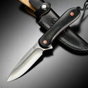 Civivi アウトドアナイフ C2104A エレメンタム シビビ Elementum Fixed Blade フルタング フィクスドブレード ドロップポイント G10グリップ レザーシース 刃物 キャンプナイフ WE Knife 渓流ナイフ