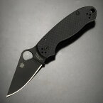 Spyderco 折りたたみナイフ Para3 G-10 コンプレッションロック CPM-S45VN [ ブラック ] スパイダルコ フォールディングナイフ 折り畳みナイフ パラ3 折り畳み式ナイフ 折りたたみ式ナイフ フォルダー