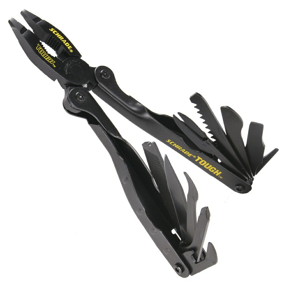SCHRADE マルチプライヤー ST1NB ブラック | Schrade ペンチ 携帯工具 マルチツールナイフ 十徳ナイフ 十得ナイフ 万能ナイフ サバイバルツール 万能プライヤー 万能ツール通販格安セール情報 楽天 通販