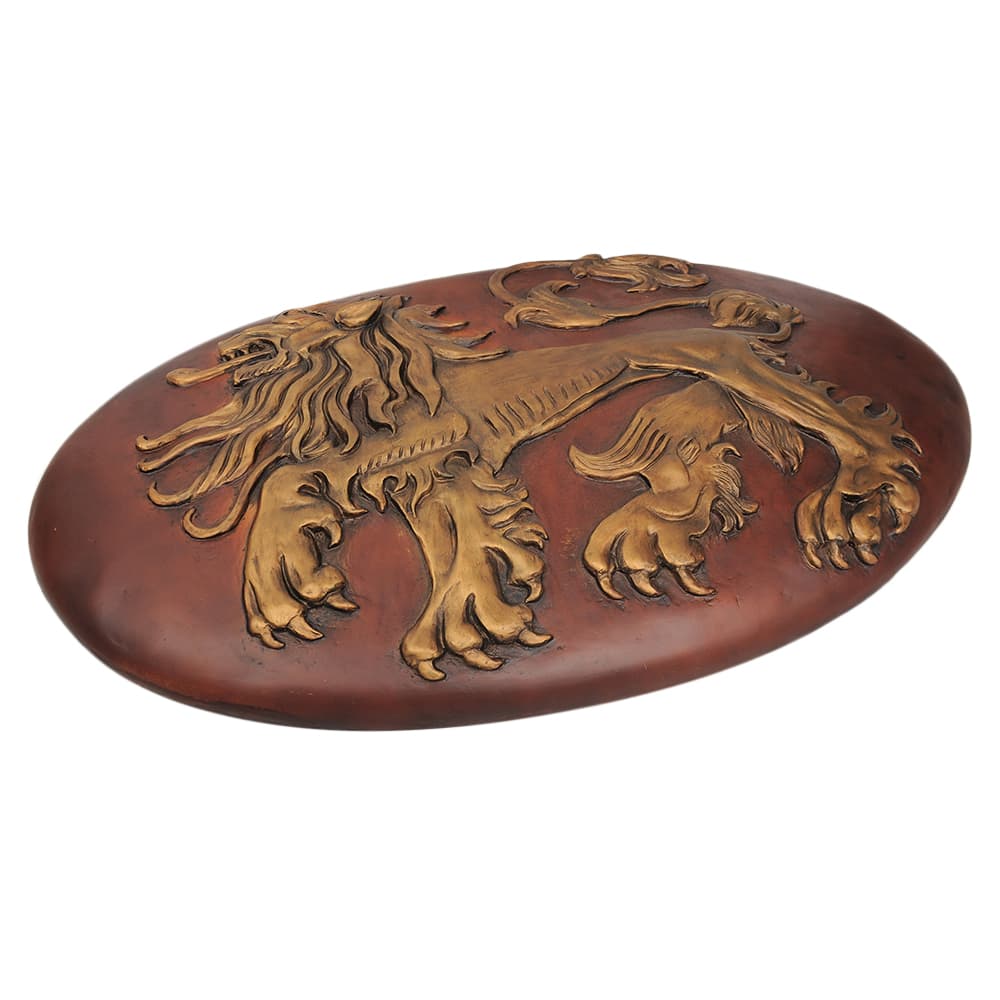 Valyrian Steel 盾 ゲームオブスローンズ ラニスターシールド 木製 1/1スケール 楯 バックラー バリリアンスチール GAME OF THRONES Lannister Shield militaryサイズ