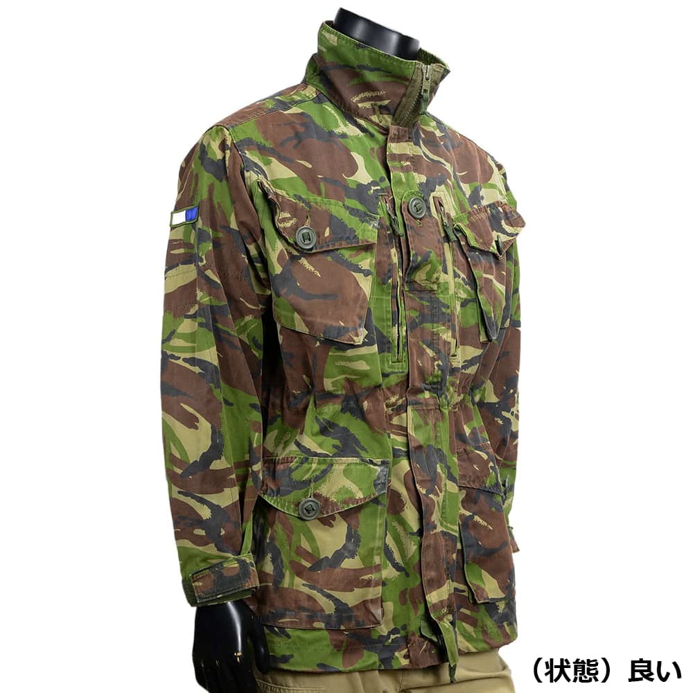 イギリス軍放出品 フィールドジャケット DPM迷彩 前6ポケット仕様 [ 160/88 / 可 ] British Army Jacket Field 払い下げ品 BDUジャケット 戦闘用ジャケット 戦闘服 軍服 コンバットユニフォーム バトルジャケット バトルユニフォーム コンバットジャケット 迷彩服