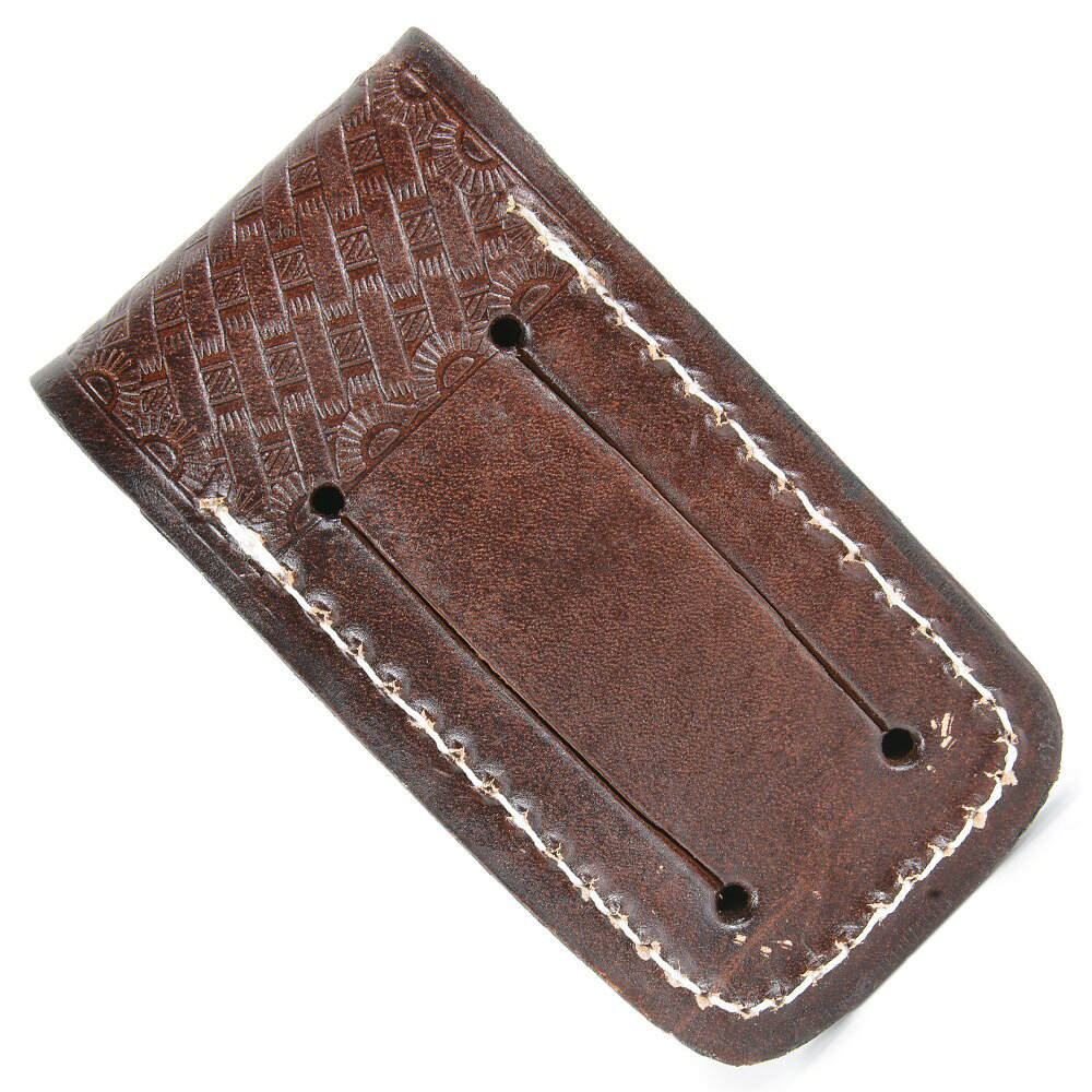 ナイフポーチ 革製 SH249 バスケットウェイブ ブラウン レザーポーチ | ナイフシース ナイフケース ナイフ入れ 収納ポーチ 折りたたみナイフポーチ ナイフ収納ケース通販格安セール情報 楽天 通販