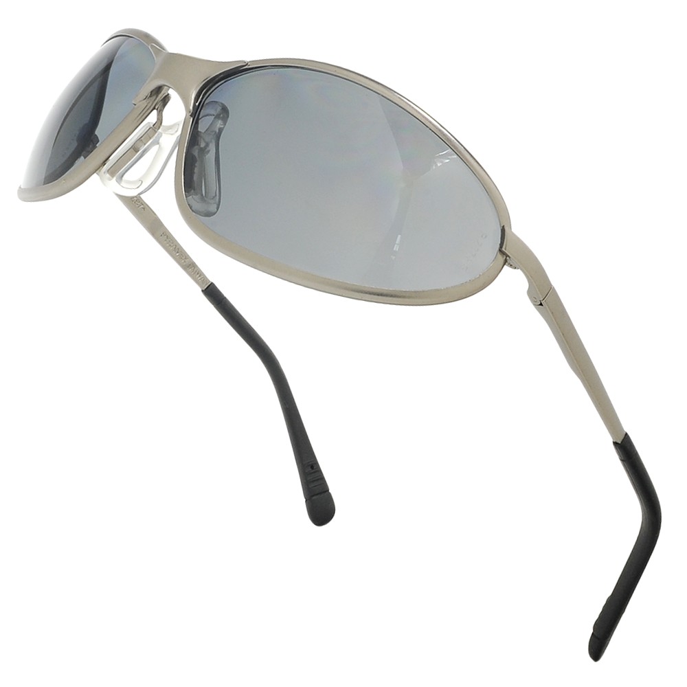 Pyramex セーフティーグラス ZONE2 メタル ブラック セーフティグラス メンズ アイウェア 紫外線カット UVカット サングラス 保護眼鏡 保護メガネ 曇り止め バイカーサングラス バイカーグラス バイク乗り バイクサングラス