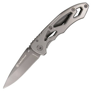 S&W 折りたたみナイフ CK400 ドロップポイント スケルトン 折り畳みナイフ フォルダー フォールディングナイフ ホールディングナイフ 折り畳み式ナイフ 折りたたみ式ナイフ