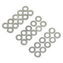 ZC LEOPARD シムセット 0.1/ 0.3/0.5mm 各10個 ステンレス製 電動ガン部品 ql-m-136 ZCレオパルド ギアパーツ 電動エアガン...