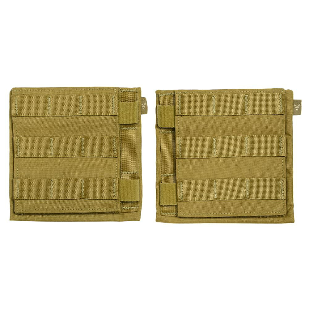 VELOCITY SYSTEMS サイドプレートポケット SCARAB LT/LEプレートキャリア用 [ コヨーテブラウン ] ヴェロシティシステムズ ベロシティ Quarter Flaps スカラベ LE装備 サバゲー装備 警察 プレートキャリア用パーツ クォーターフラップ プレキャリパーツ プレートキャリアー(3)