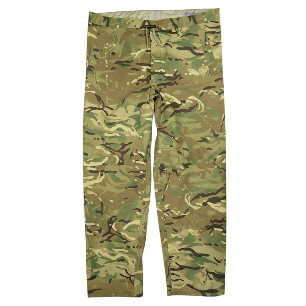 イギリス軍放出品 レインパンツ 防水生地 MTP迷彩 [ 85/112/128 / 良い ] 英国軍 英国陸軍 イギリス陸..