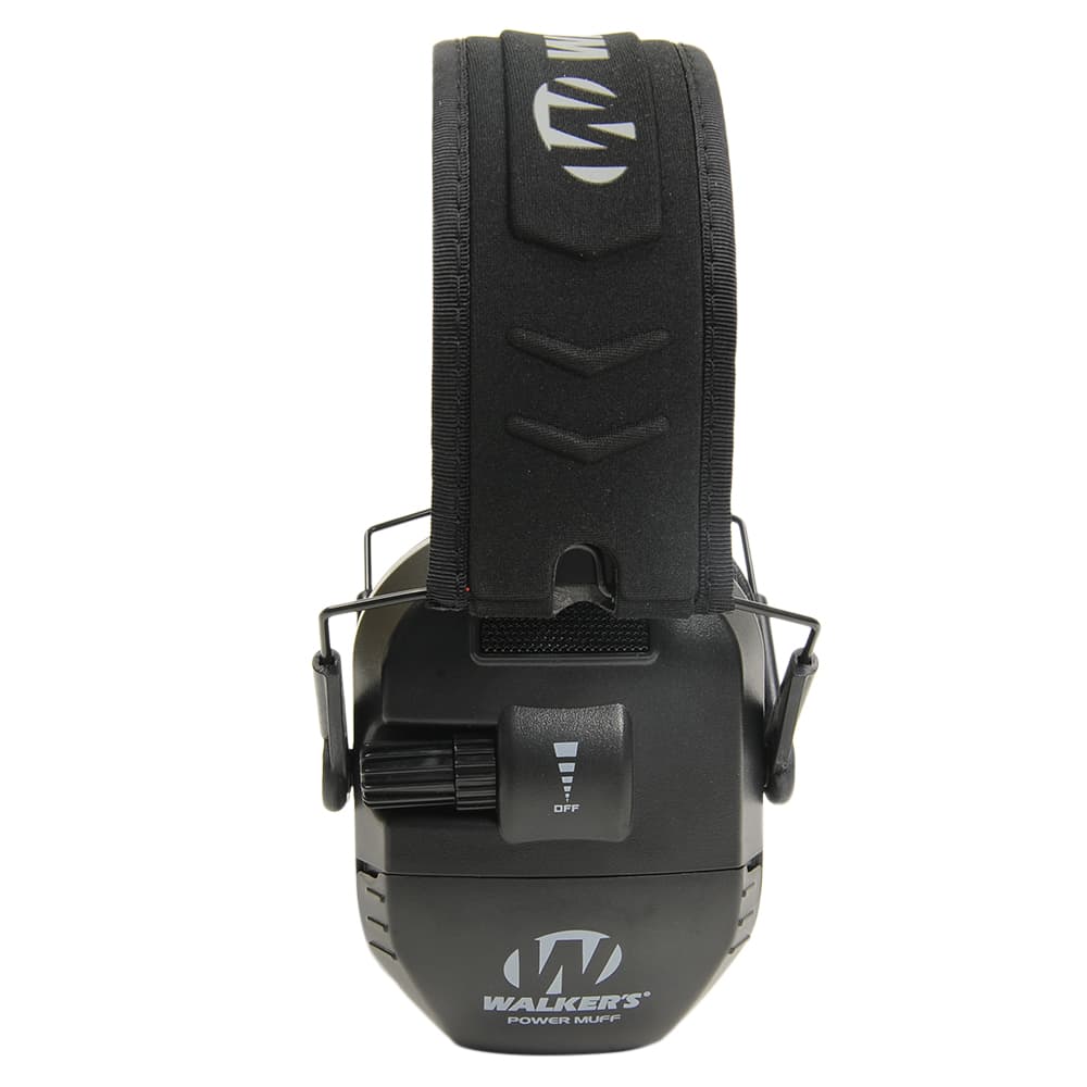 WALKERS 電子防音イヤーマフ ULTIMATE POWER MUFF ブラック ウォーカーズ アルティメットパワー デジタルイヤーマフ アラウンドイヤー オーバーイヤー 集音マイク 26dB GWP-XPMB 音量調整 電子式防音イヤーマフ エレクトリックイヤーマフ 電子防音イヤマフ 電子防音耳あて