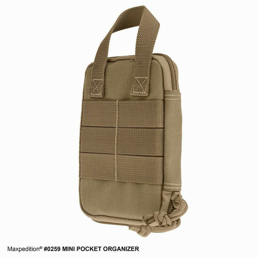 MAXPEDITION ユーティリティポーチ MiniPocket オーガナイザー 0259 [ カーキ ] マックスペディション ミニポケット Organizer 収納用 アウトドア ミリタリー ミリタリーポーチ 軍用ポーチ サバゲーポーチ 2