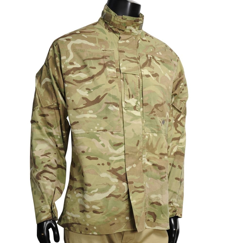 イギリス軍放出品 コンバットジャケット MTP迷彩 BDU 軍用戦闘服 [ 170/96 ] ミリタリーサープラス ミリタリーグッズ 英国軍放出品 MTPカモ BDUジャケット 戦闘用ジャケット 軍服 コンバットユニフォーム バトルジャケット バトルユニフォーム 迷彩服 迷彩ジャケット