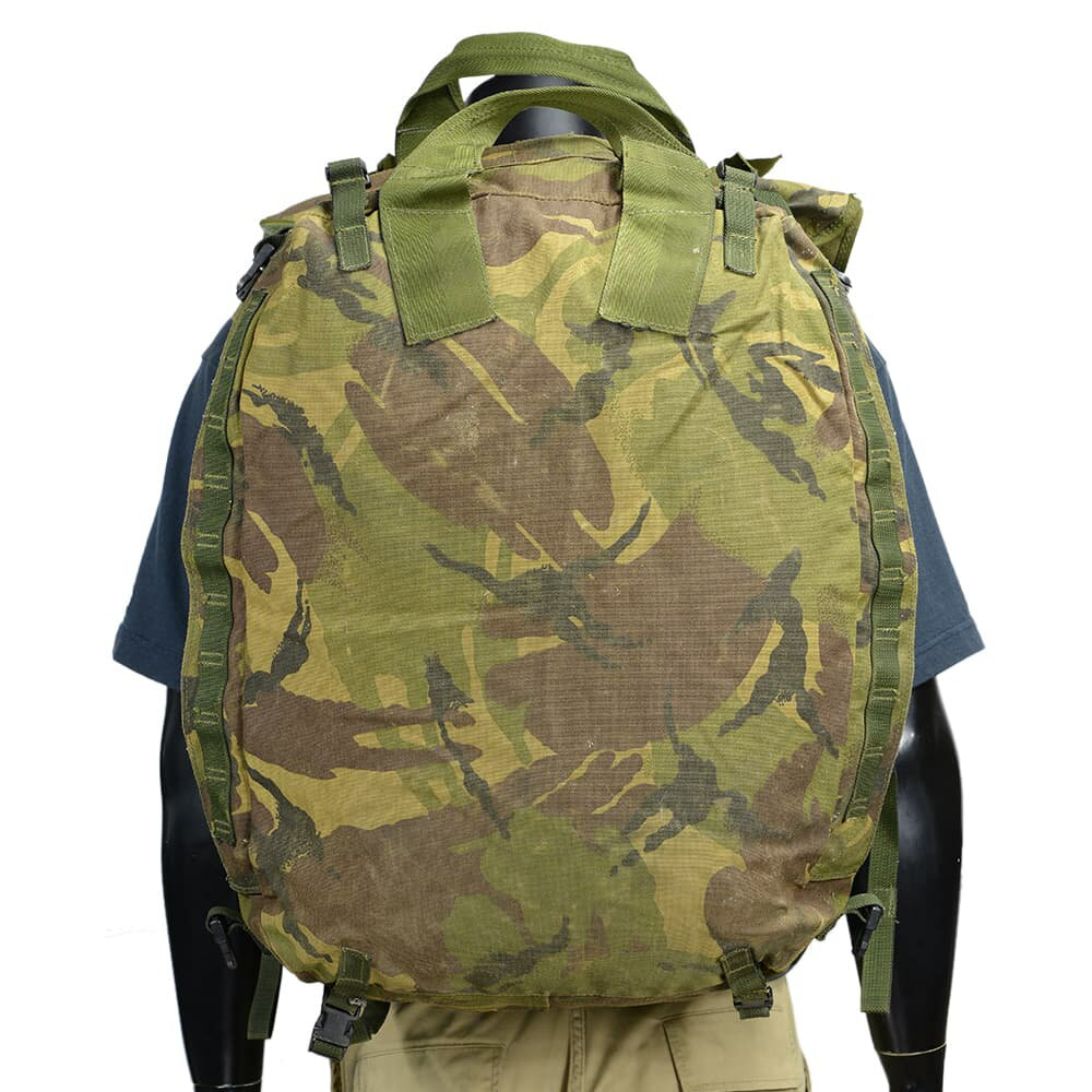 イギリス軍放出品 バックパック Other Arms Rucksack 70L DPM迷彩 British other arms woodland holdall 英軍 英国 UK ミリタリーサープラス ミリタリーグッズ リュックサック デイパック ザック ナップサック デイバッグ 背嚢 かばん カバン