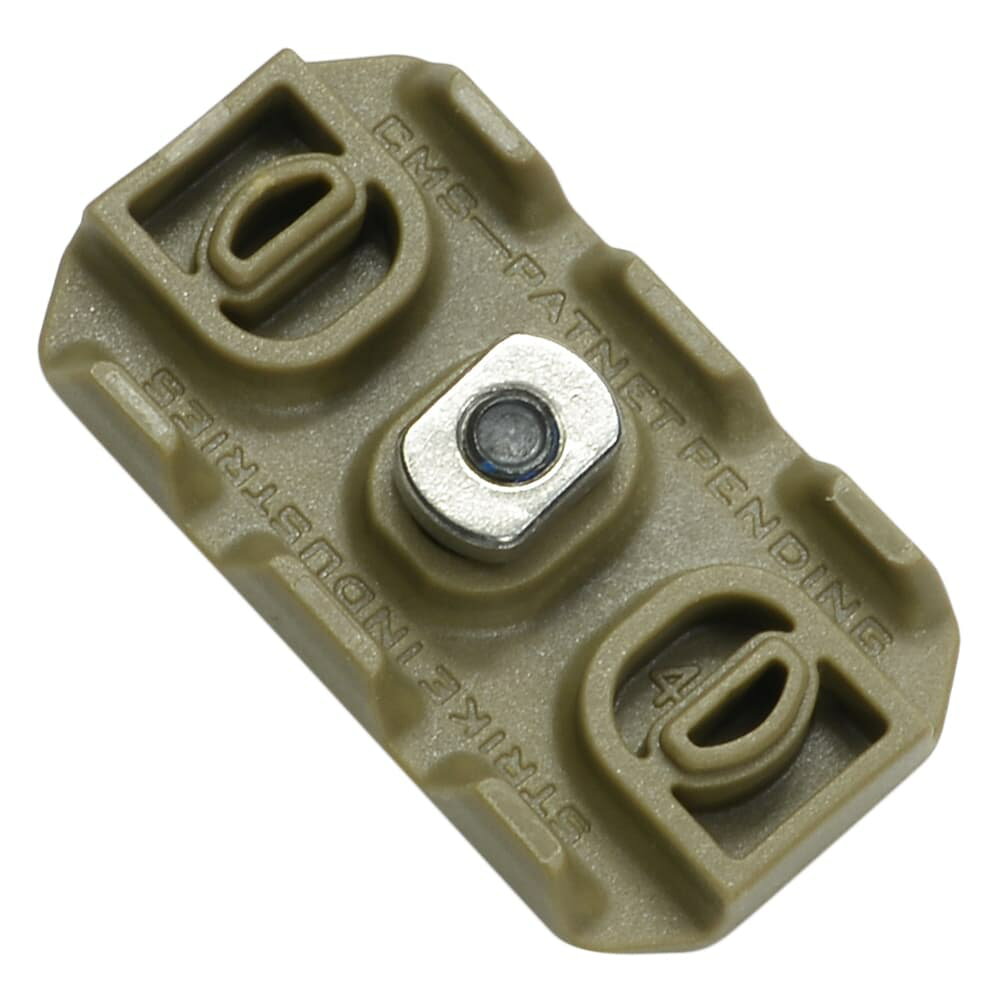 STRIKE INDUSTRIES ケーブルマネジメントカバー M-LOK対応 ポリマー製 SI-AR-CM-COVER [ フラットダークアース / ショート ] ストライクインダストリーズ M-LOK Cable Management Covers ポリマー 配線整理 Mロック レイルカバー ガンパーツ カスタムパーツ レールカバー