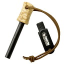 Casstrom ファイヤースターター Fire Striker ストライカー付き カーリーバーチハンドル 12203 カストロム 火打石 火打ち石 アウトドア キャンプ 火起こし メタルマッチ(4)