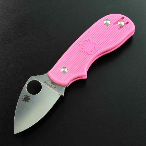 スパイダルコ SPYDERCO 折りたたみナイフ C154PPK スクイーク ピンク Squeak 折り...