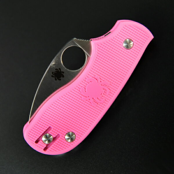 スパイダルコ SPYDERCO 折りたたみナイフ C154PPK スクイーク ピンク Squeak 折り...