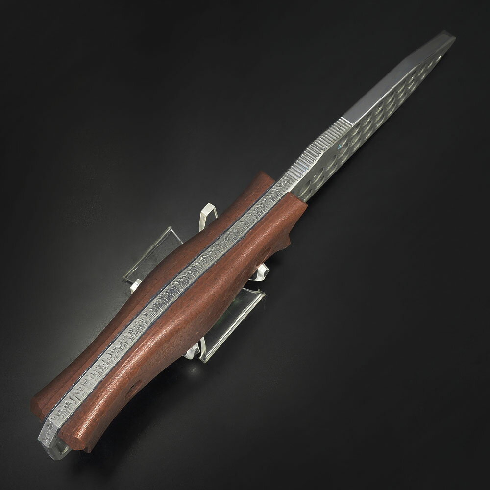 Makkari knives トレーニングナイフ 間狩純平作 ピットブル 樹脂製シース マリスクリップ付き マッカリーナイフ トレーナー 模造刀 トレーニング用ナイフ 練習用ナイフ 訓練用ナイフ 金属トレーナー メタルトレーナー 練習ナイフ 模擬タントー レプリカ セーフティ ダミー