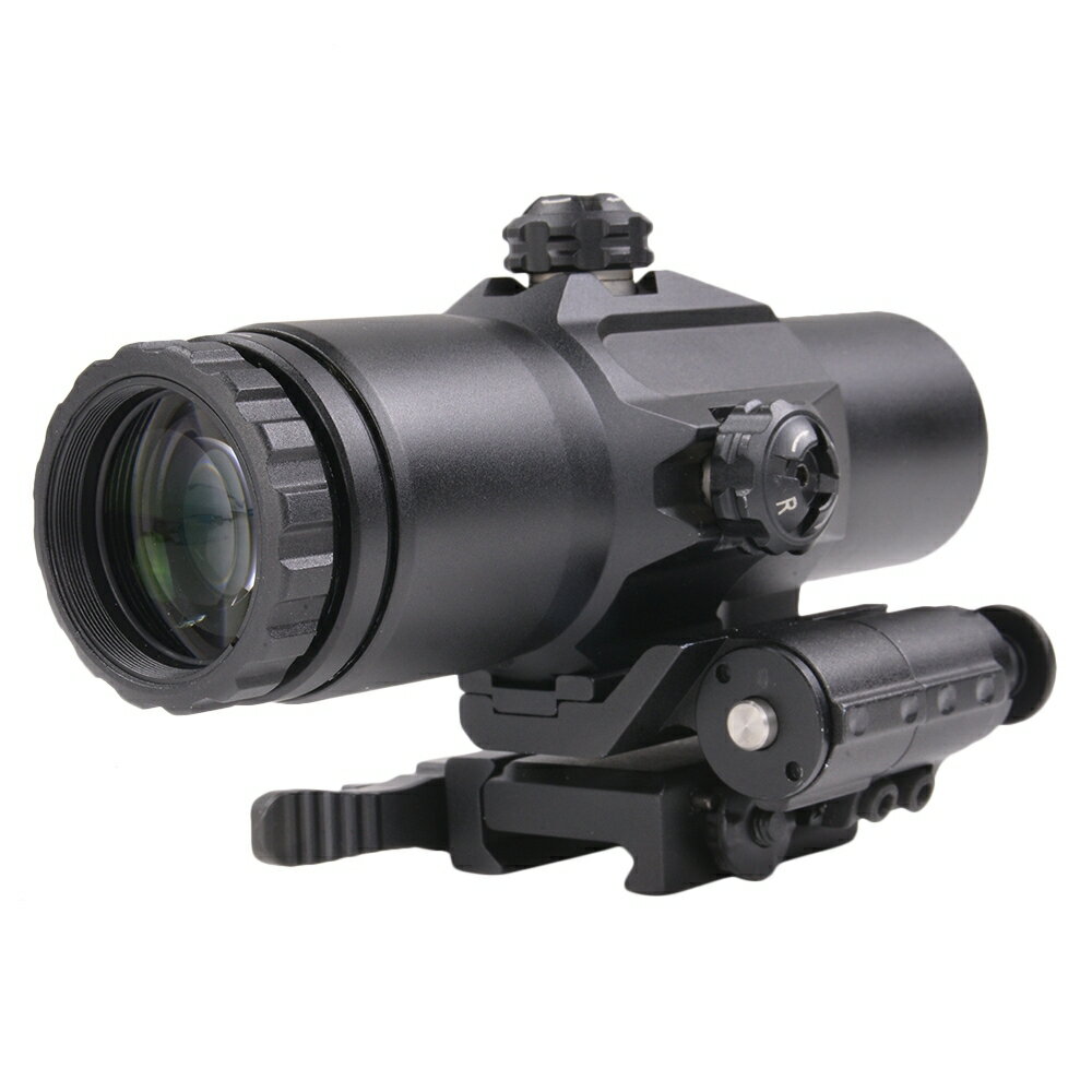 ノーベルアームズ 5倍固定 タクティカル マグニファイアー トイガン用 20mmレール対応 NOVEL ARMS NA-D-N-86 5× TACTLCAL MAGNIFIER ブースター 拡大鏡 ドットサイト 光学機器 照準器 トイガンパーツ サバゲー サバイバルゲーム マグニファイヤー Magnifier
