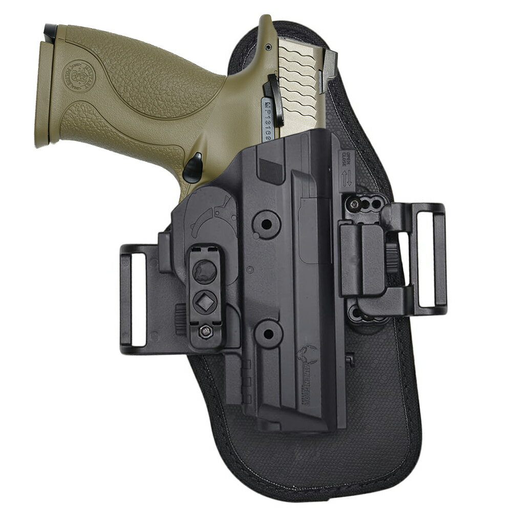 Rakuten - ALIEN GEAR HOLSTERS ヒップホルスター S&W M&P 9mm/40適合 エイリアンギア SHAPESHIFT CORE CARRY PACK キャリーパック 隠しホルスター コンシールメントホルスター インサイドホルスター ベルトループホルスター シグ サバゲー 装備品 CQCホルスター CQBホルスター