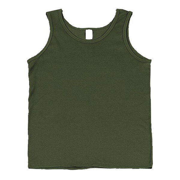 Rothco タンクトップ コットン混紡 [ オリーブドラブ / Lサイズ ] |Rothco メンズTシャツ 半そで プリント デザイン スポーツ ミリタリーTシャツ ミリタリーシャツ ランニングシャツ 袖なし スリーブレス ノースリーブ 袖なしシャツ 袖なしトップス 袖なしカットソー
