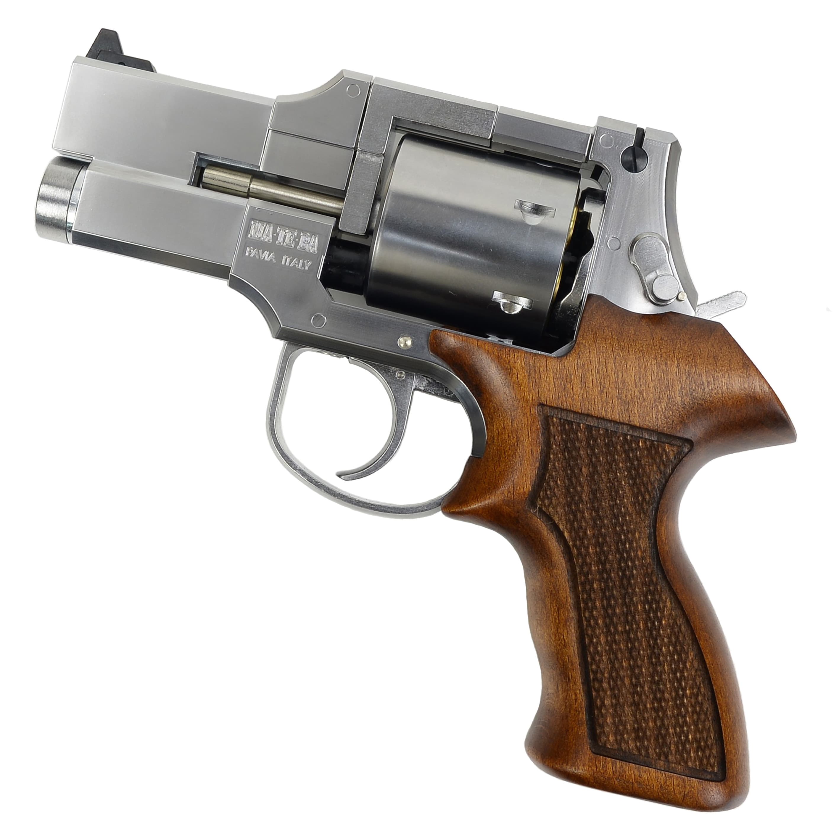 マルシン ガスガン MATEBA マテバ 3インチ シルバーABS 木製ショートグリップ 122534 ガスリボルバー ガス回転式拳銃 リボルバーガスガン ガス式リボルバー リボルバーガスハンドガン ガスハンドガン エアソフトガン エアーソフトガン トイガン おもちゃ銃 遊戯銃 玩具銃