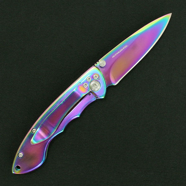ボーカーマグナム 折りたたみナイフ ブレイズ 虹色 BOKER | 折り畳みフォルダー フォールディングホールディング フォールディングナイフ 折り畳みナイフ 折り畳み式ナイフ 折りたたみ式ナイフ通販格安セール情報　楽天　通販