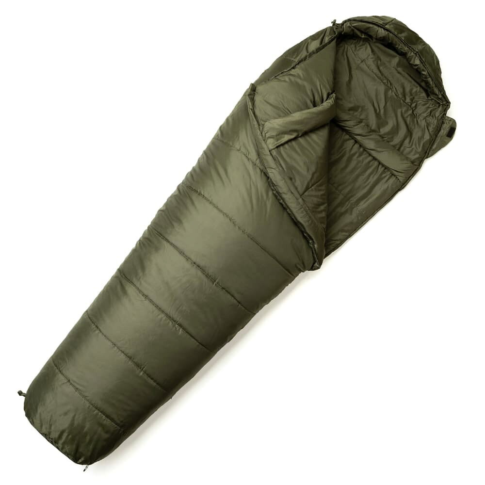 Snugpak 寝袋 Sleeper Lite Basecamp 快適温度-5℃ 収納袋付き オリーブ 98500 スナ...