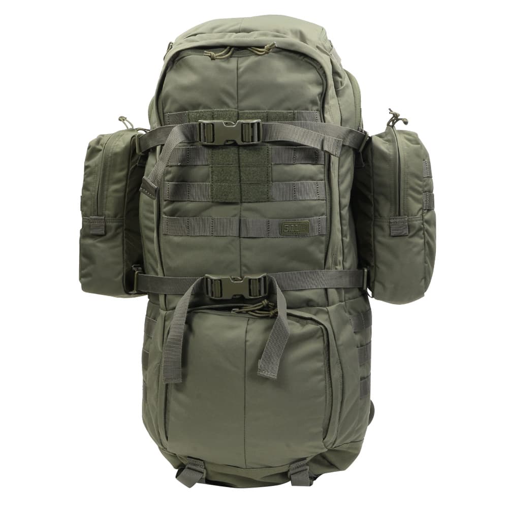 楽天ミリタリーショップ レプマート5.11 Tactical バックパック RUSH100 ラッシュ 容量60L [ レンジャーグリーン / L/XLサイズ ] 5.11タクティカル ファイブイレブン 大型バックパック ソロキャン アウトドアレジャー リュックサック デイパック ザック ナップサック デイバッグ 背嚢 かばん カバン