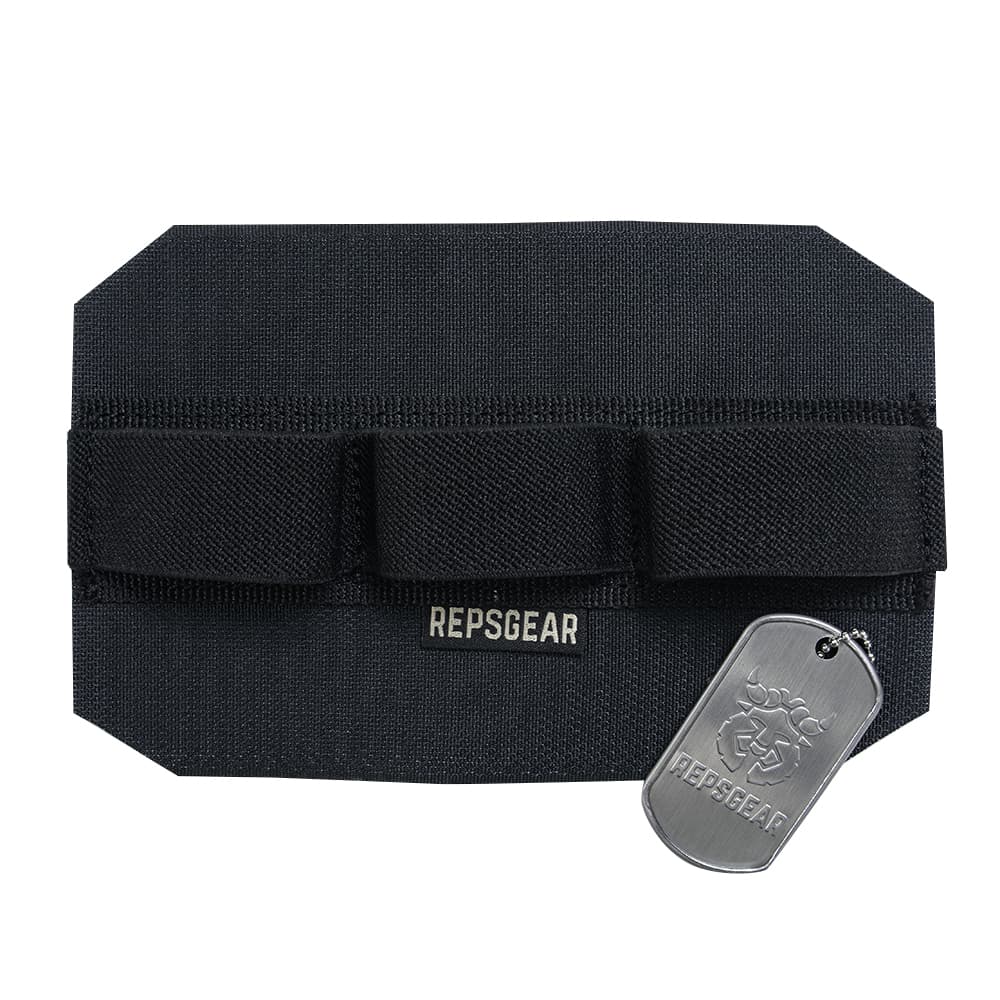 REPSGEAR ポーチインサート 3ループ付き ベルクロ式 PTOT13BK グレネードポーチ 止血帯ポーチ ターニケ..