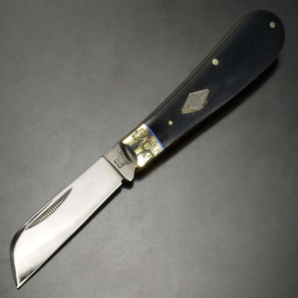 Rough Ryder 折りたたみナイフ Classic Carbon II ハーフホーク RR2213 ラフライダー Hawkbill クラシ..