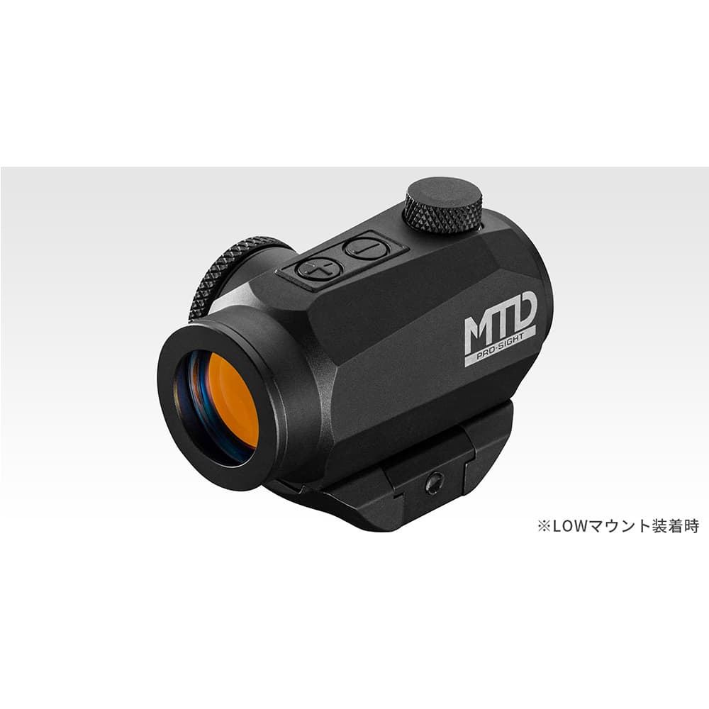 東京マルイ MTD マルイタクティカルドットサイト T-1規格 ハイ/ローマウント付 No.243 TM TOKYO MARUI レッドドット T1 NV対応 レンズプロテクター付 3MOA ダットサイト 光学照準器 オプティカルサイト チューブドット ドットスコープ レッドサイト レッドドットスコープ 3