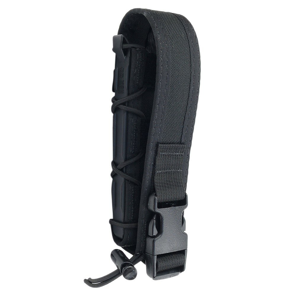 High Speed Gear SMGマガジンポーチ TACO フラップ付き MP5/MP7他18EXC0 [ ブラック ] ライフルマガジンポーチ ライフルマガジンケース..