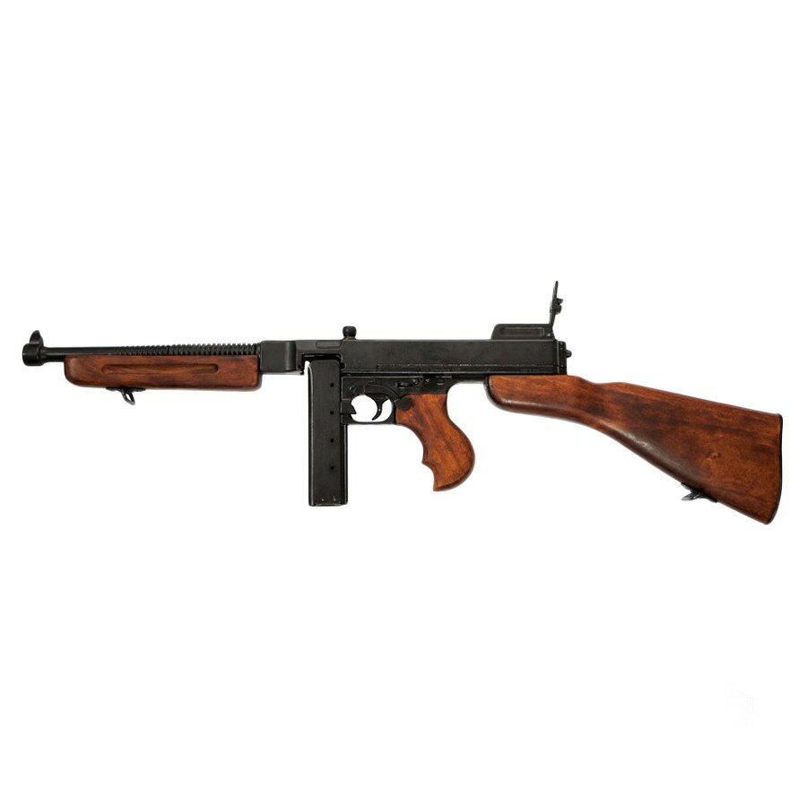 DENIX M1928A1 トンプソン サブマシンガン 装飾銃 モデルガン 1093 デニックス トミーガン トンプソン サブマシンガン 古式銃 レプリカ アンティーク銃 西洋銃 マガジン 装飾用長銃 ライフル 火縄銃
