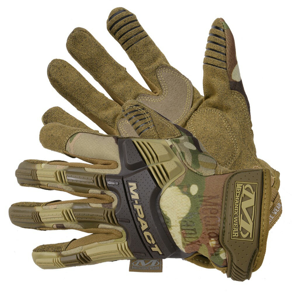 Mechanix Wear タクティカルグローブ M-Pact Glove [ マルチカム / Sサイズ ] メカニックスウェア ハン..