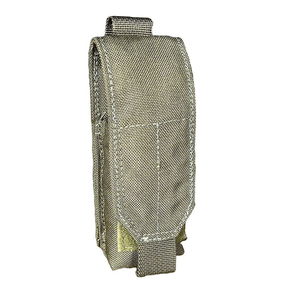 米軍放出品 グレネードポーチ MOLLEII 40mm シングル コヨーテ 米軍サープラス 米軍実物 米軍払い下げ品 アメリカ軍 アーミー 手榴弾入れ 手榴弾ケース 手榴弾袋 手榴弾収納ポーチ グレネード入れ 手りゅう弾入れ 手りゅう弾ケース 手りゅう弾ポーチ ミリタリーサープラス