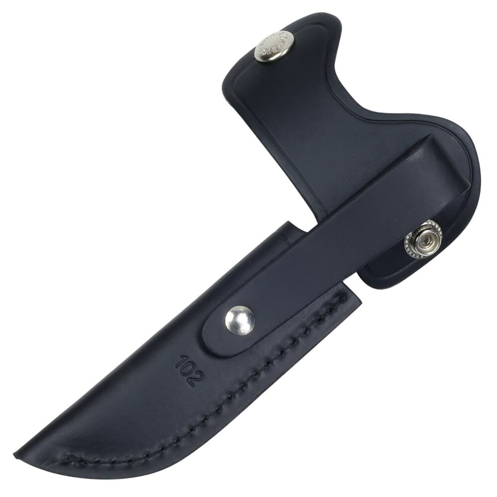 BUCK KNIVES ナイフシース 102 WOODSMAN用 ブラックレザー BU102S バックナイフ 黒...