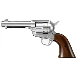 東京マルイ エアガン SAA.45 シビリアン 4 3/4インチ 10歳以上 ライブカート式 エアリボルバープロ [ シルバー ] MARUI Peacemaker エアーリボルバー シングルアクションアーミー ピースメーカー エアーガン エアピストル エアコキ オートピストル 自動拳銃 自動式拳銃